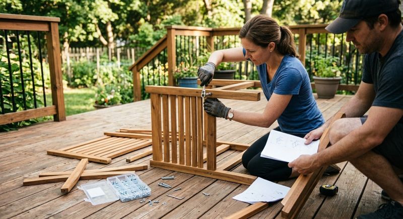 Deck Furniture Assembly in Littleton, CO